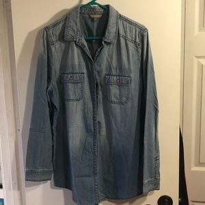 Rubbish chambray shirt, size xl